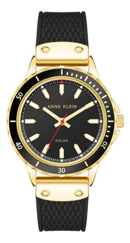 Reloj Anne Klein Black Collection Negra Ak3890bkbk Mujer