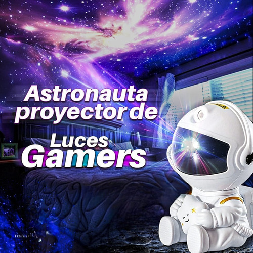 Astronauta Proyector De Luces