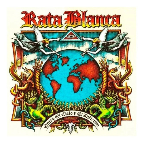 Rata Blanca Entre El Cielo Y El Infierno Vinilo Lp