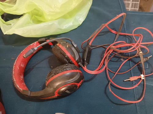 Auriculares 5 Unidades A Revisar Rotura Cable Detalles Vario Negro (Usado)