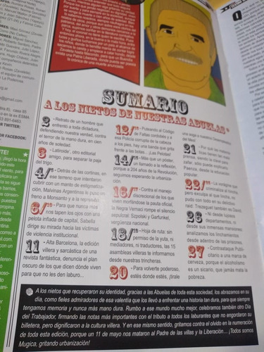 Imagen 2 de 2 de Revista La Garganta Poderosa #38 - Mayo 2014 - Sabella