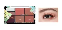 Comprar Paleta De 4 Rubor Y 4 Sombras +primer Sombras Ojos Saniye 