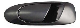 For Honda Civic 92-95 Rear Outer Door Handle Smooth Blac Ffy