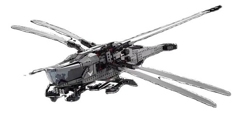 Blocos De Montar Duna Atreides Ornitóptero 1369 Pcs
