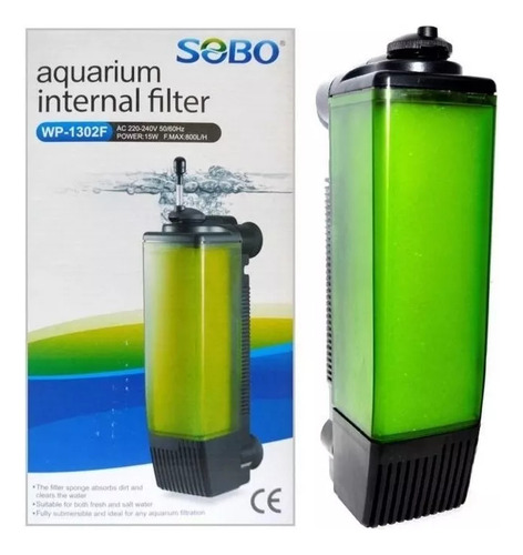 Filtro Interno Acuario 800 Litros Hora - Ar