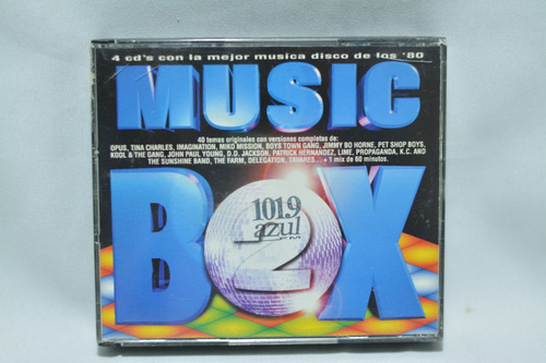 Music Box - Compilado Grandes Éxitos En Inglés -  4 Cds