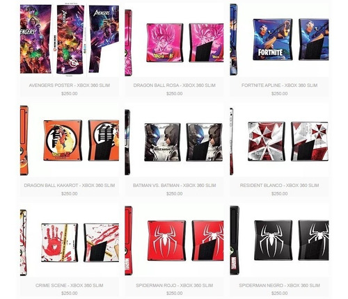 Imagen 5 de 9 de Ultraskins Xbox 360 Slim - Combos. Tu Escoges El Modelo.