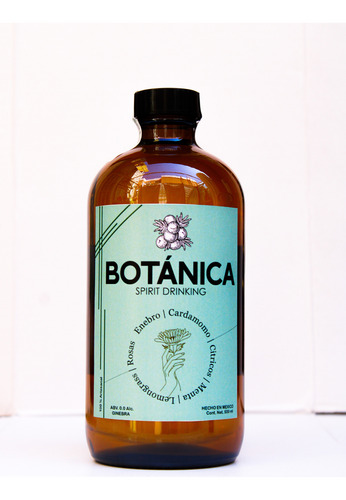 Botánica - Destilado Sin Alcohol. Ginebra
