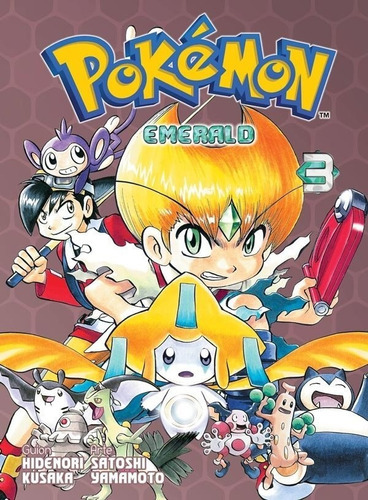 Panini Manga Pokémon Emerald N.3: Panini Manga Pokémon Emerald N.3, De Hidenori Kusake. Serie Pokémon, Vol. 3. Editorial Panini, Tapa Blanda, Edición 1 En Español, 2022