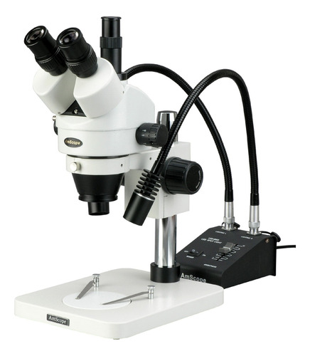 Amscope Sm-1ts-l6w Microscopio Profesional De Zoom Estéreo.