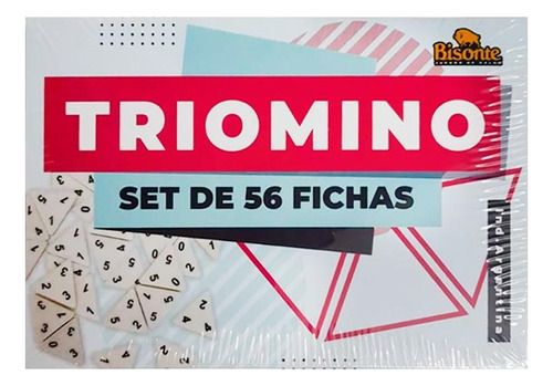 Triomino Juego De Domino Triangular De Tres Numeros Bisonte