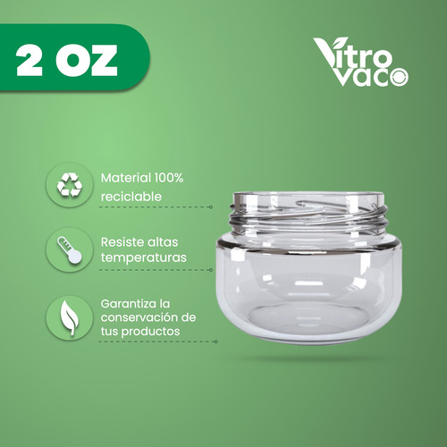 Frasco De Vidrio 2 Oz 60 Ml 18 Pz Velas Recuerdos Bautizos