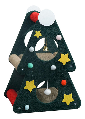 Poste Rascador Para Gatos, Almohadilla Árbol De Navidad