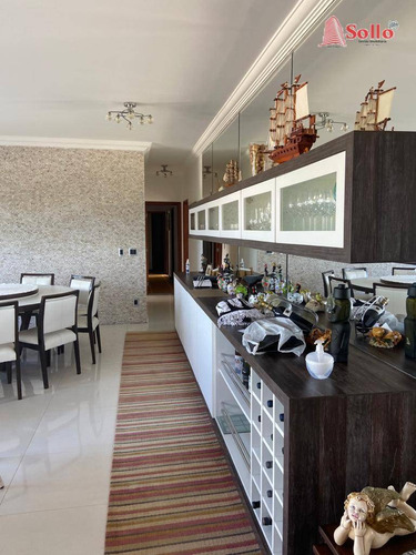 Imagem 5 de 27 de Apartamento Com 4 Dormitórios (sendo 2 Suítes), 174 M² - Enseada - Guarujá/sp - Ap0482