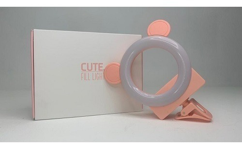 Imagen 2 de 4 de Aro Anillo Selfie Flash Camara 3 Luces Led Portatil Celular