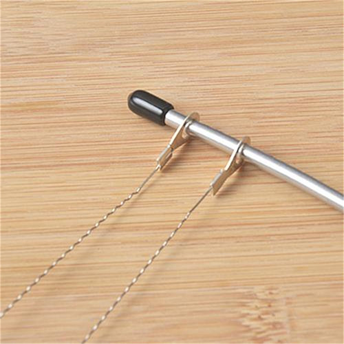 Cortador De Tartas De Alambre Ajustable De Acero Inoxidable,