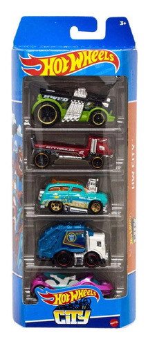 Autos Hot Wheels Pack X5 Autos Original Mattel Mundo Manias