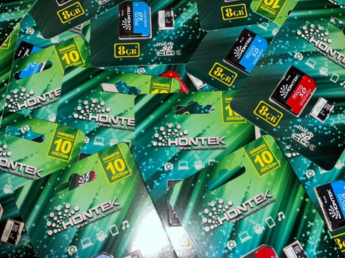 Imagem 3 de 3 de 100 X Cartão Micro Sd Hontek 8gb (100 Unidades)
