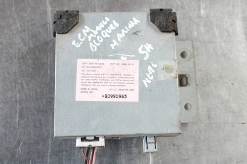 Modulo Bloqueo Ecm Maxima Gle 1999 Aut 3.0 285940l710 S3411 (Usado)