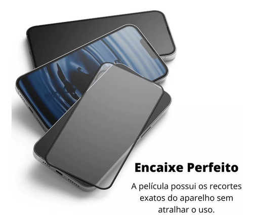 Película De Vidro 3d Para iPhone Apple Todos Os Modelos