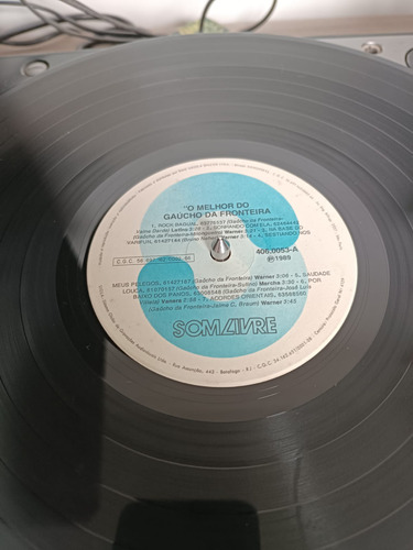 Gaúcho Da Fronteira - O Melhor De Lp Vinil (Usado)