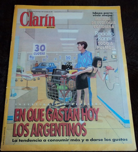 Revista Clarin 1993 Rodolfo Ranni - Puerto Madero