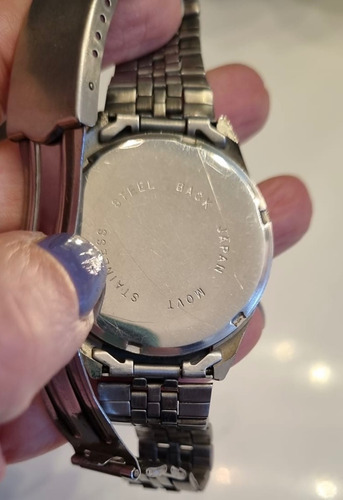 Reloj Richard Marcell Plateado Plateado Negro (Usado)