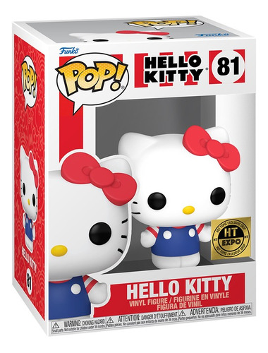 Funko Pop Hello Kitty #81 Hot Topic Expo Exclusivo