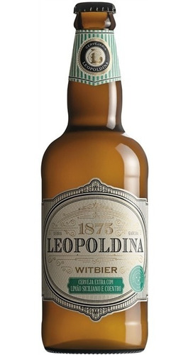 Imagem 1 de 2 de Cerveja Witbier Limão Siciliano E Coentro Leopoldina 500ml