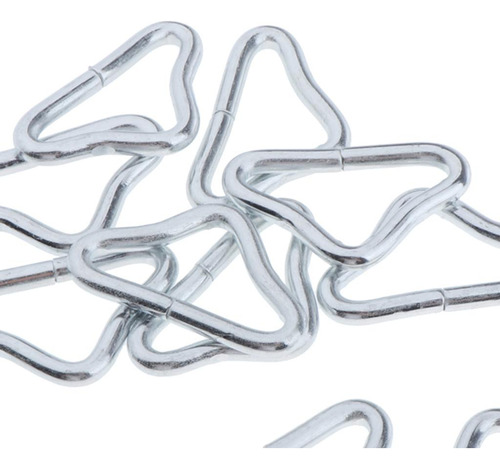 10x Anillos Triangulares Hebilla Anillos En Correas