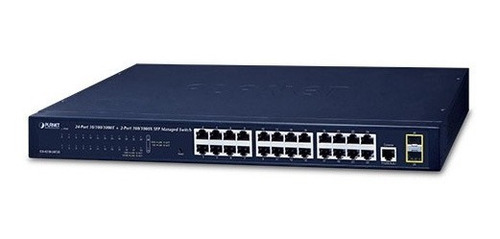 Switch Gigabit Capa 2 Administrable Planet Gs-4210-24t2s