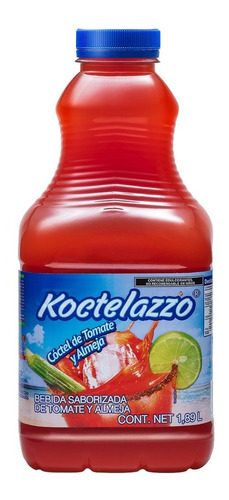 Koctelazzo Clamato Coctel De Tomate Y Almeja 6 Pzas De 1.8 L