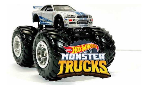 Hot Wheels Monster Truck Fast And Furious Skyline Gtr Hotwhe