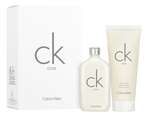 Set Perfume Calvin Klein One Edt 50ml + Body Wash 100ml