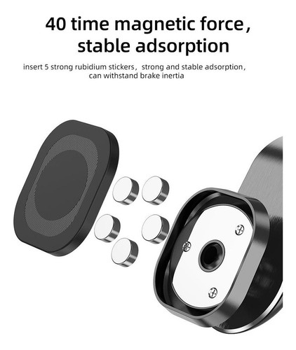 Soporte Magnético Universal De Rotación De 360 Grados Para