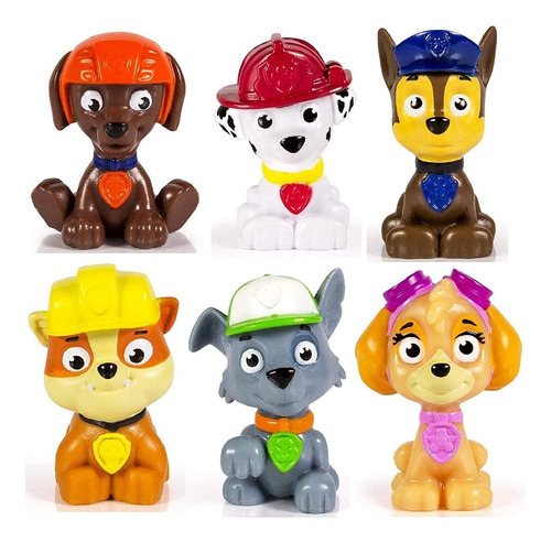 Paw Patrol Figure Zuma 6 Pieces Set