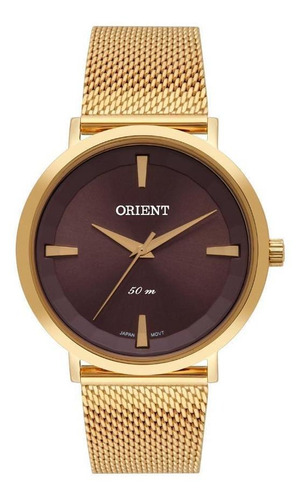 Relógio Orient Feminino Dourado Fgss0140 M1kx