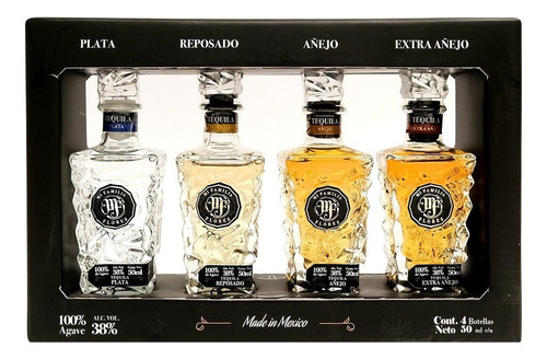 Four Pack Tequila Mi Familia 50ml C/u