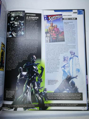 Imagen 3 de 9 de Dc Comic La Historia Visual Nº 01 - 2005 A 2015 + Laminas