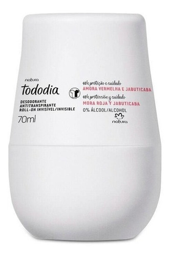 Natura Tododia Desodorante Roll-on Mora Roja Y Jabuticaba 