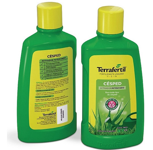 Fertilizante Césped Activador Potenciado - 330cc Terrafertil