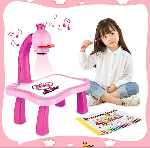 Proyector De Dibujo Infantil, Aprender A Dibujar, Mesa De Mú