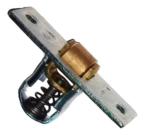 Vaivén A Rodillo Bronce 50 Mm Chico Frente Hierro Zinc Tuyu Color Zincado