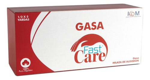 Gasa Fast Care Aseptica 1/2x5