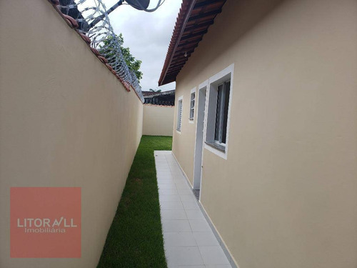 Casa Com 1 Dormitório À Venda, 40 M² Por R$ 149.990,00 - Umuarama Parque Itanhaém - Itanhaém/sp - Ca1928