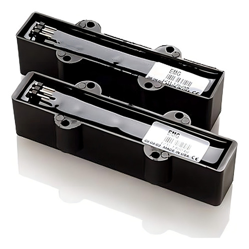 Microfono Para Bajo Jazz Bass Emg J Set Bk