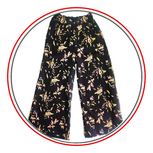 Pantalon Palazzo Bambula Estampada Nenas Niñas H/t14