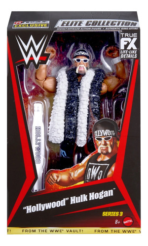 Boneco Wwe Hollywood Hulk Hogan Wrestlemania 18 Elite Series