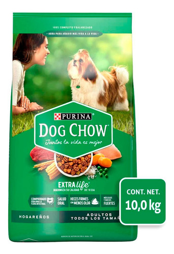 Alimento Para Perro Dog Chow Hogareño 10 Kg