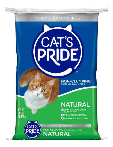 Arena Gato Cats Pride Natural X 10 Lb (4.54 Kg x 4.5kg de peso neto